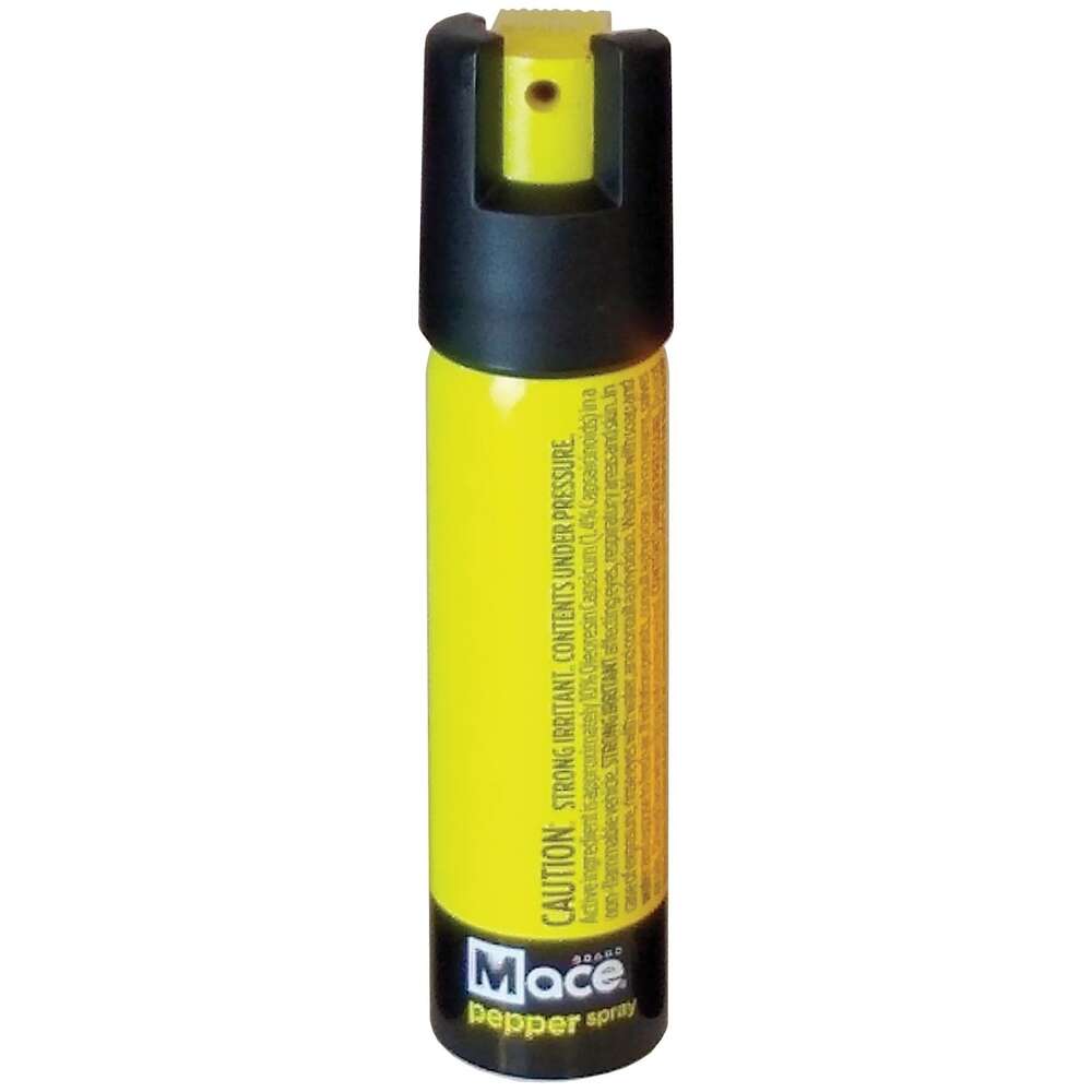 Non Lethal Defense Mace Security International Ready Series Mace 3/4 oz. Neon Yellow Twist Lock Pepper Spray • Model: Ready Series